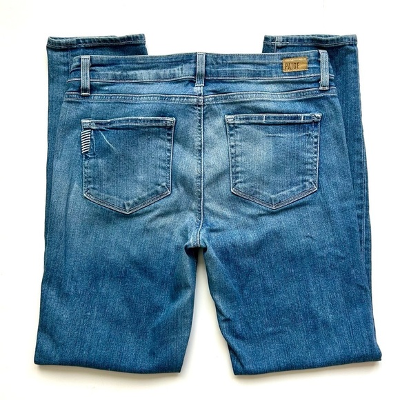 Paige Skyline Ankle Peg Jeans in Light Whitley Wash Size 29 - Picture 6 of 7